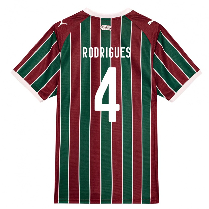 Danxen Damen Nath Rodrigues #4 Grün Burgund Weiß Heimtrikot Trikot 2026/27 T-Shirt Schweiz