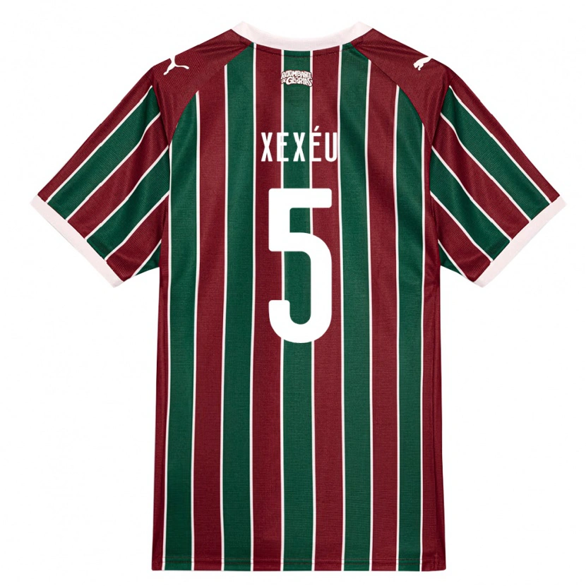 Danxen Damen Xexéu #5 Grün Burgund Weiß Heimtrikot Trikot 2026/27 T-Shirt Schweiz