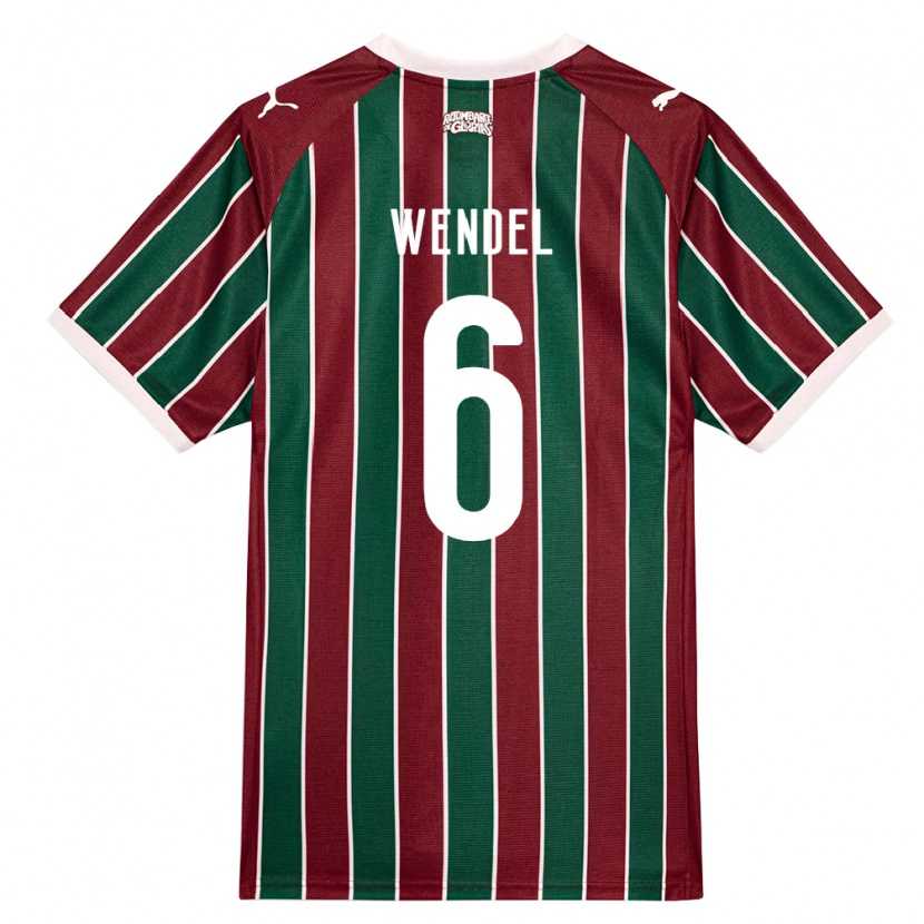 Danxen Damen Richard Wendel #6 Grün Burgund Weiß Heimtrikot Trikot 2026/27 T-Shirt Schweiz