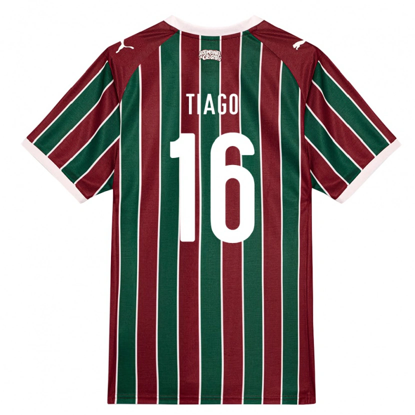 Danxen Damen Tiago Lucas Costa #16 Grün Burgund Weiß Heimtrikot Trikot 2026/27 T-Shirt Schweiz