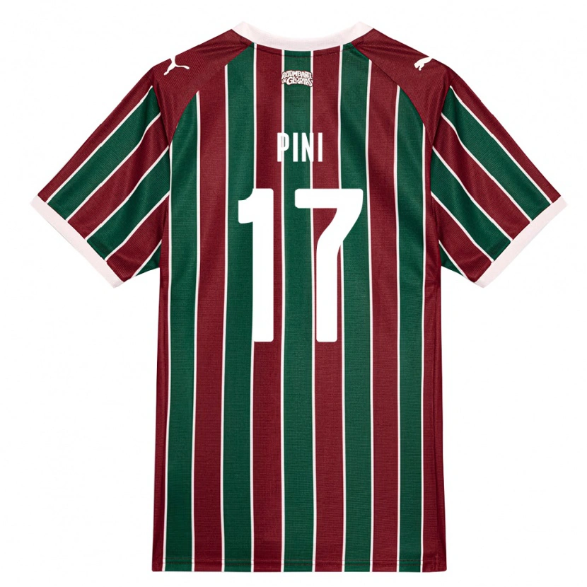Danxen Damen Camila Pini #17 Grün Burgund Weiß Heimtrikot Trikot 2026/27 T-Shirt Schweiz