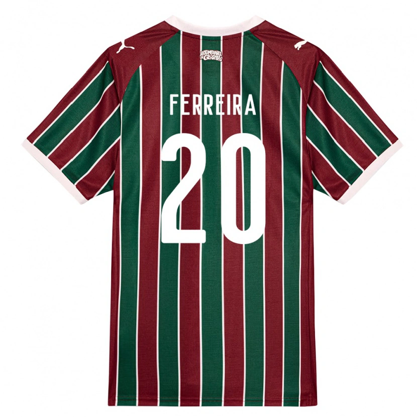 Danxen Damen Yago Ferreira #20 Grün Burgund Weiß Heimtrikot Trikot 2026/27 T-Shirt Schweiz