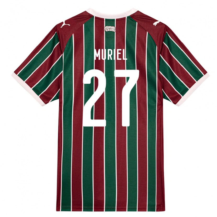 Danxen Damen Muriel #27 Grün Burgund Weiß Heimtrikot Trikot 2026/27 T-Shirt Schweiz