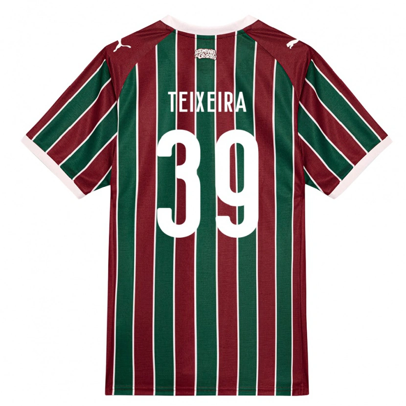 Danxen Damen Gabriel Teixeira #39 Grün Burgund Weiß Heimtrikot Trikot 2026/27 T-Shirt Schweiz