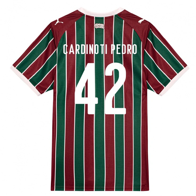 Danxen Damen Jhonny Cardinoti Pedro #42 Grün Burgund Weiß Heimtrikot Trikot 2026/27 T-Shirt Schweiz