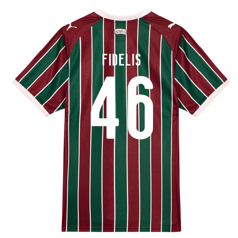 Danxen Damen Julio Fidelis #46 Grün Burgund Weiß Heimtrikot Trikot 2026/27 T-Shirt Schweiz