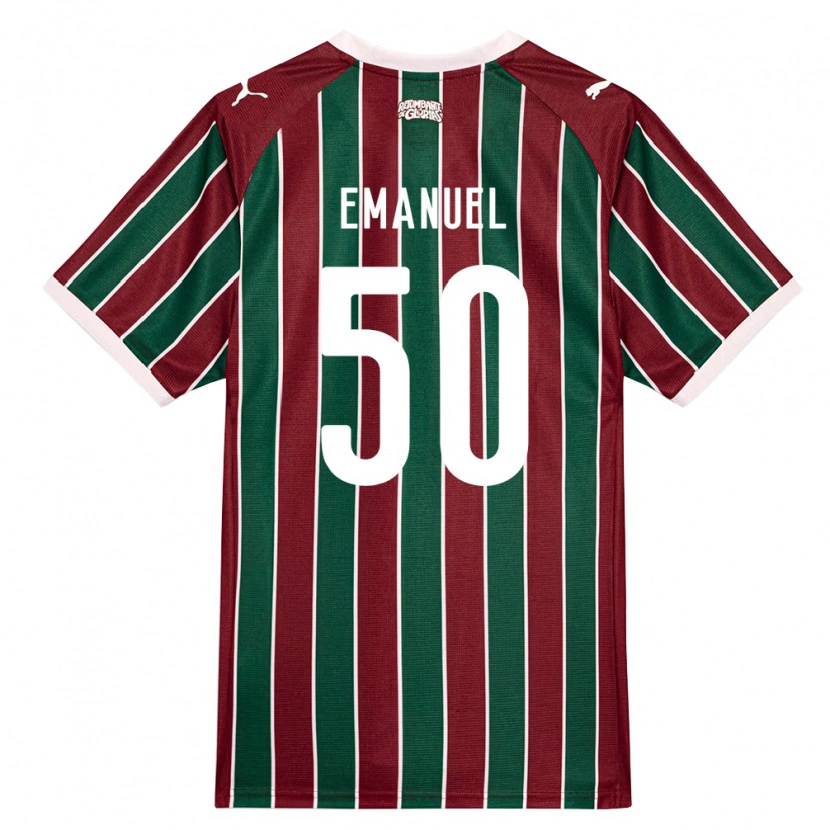 Danxen Damen Lucas Emanuel #50 Grün Burgund Weiß Heimtrikot Trikot 2026/27 T-Shirt Schweiz