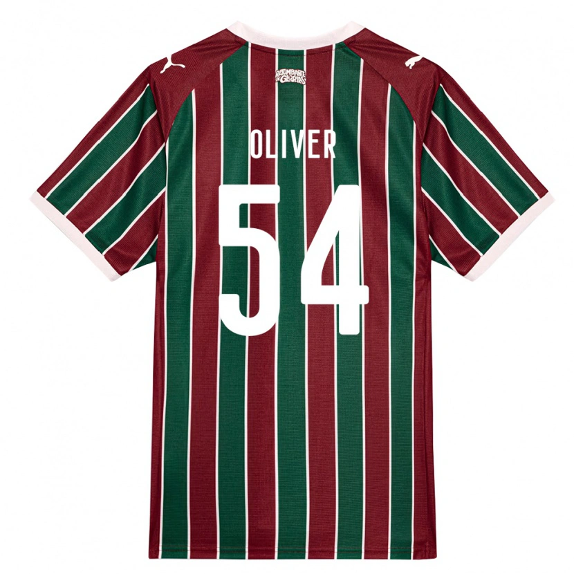 Danxen Damen Oliver Martins #54 Grün Burgund Weiß Heimtrikot Trikot 2026/27 T-Shirt Schweiz