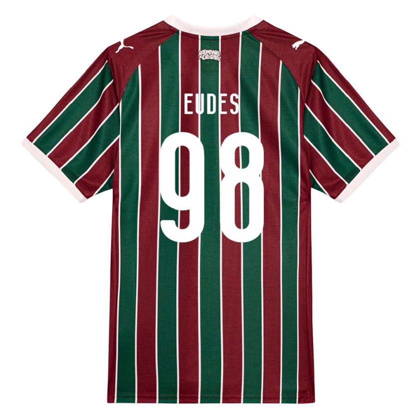 Danxen Damen Vitor Eudes #98 Grün Burgund Weiß Heimtrikot Trikot 2026/27 T-Shirt Schweiz