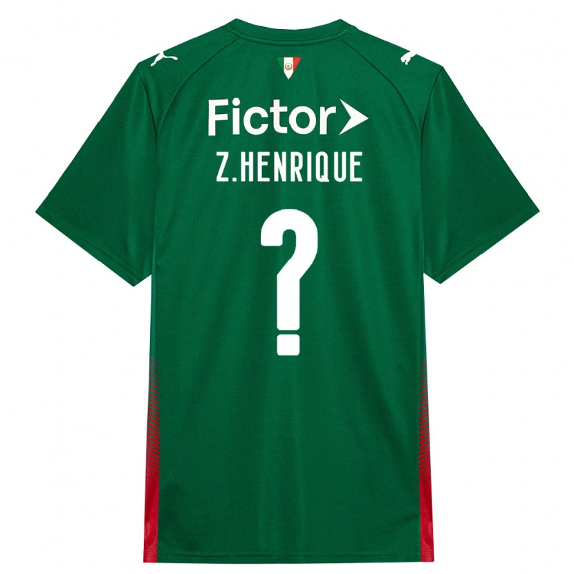 Danxen Damen Zé Henrique #0 Grün Rot Weiß Heimtrikot Trikot 2026/27 T-Shirt Schweiz