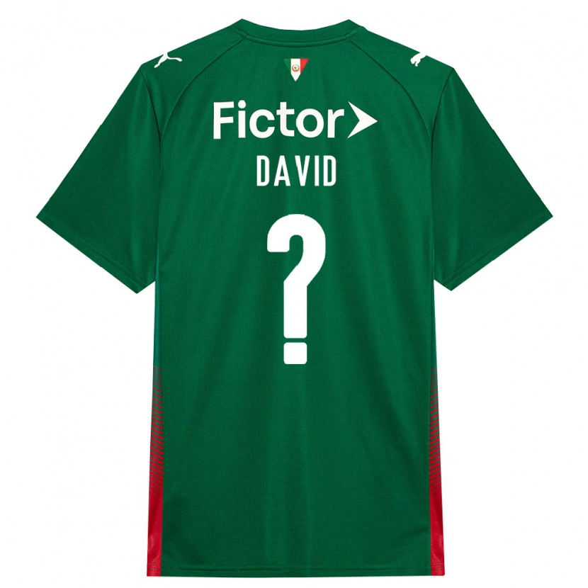 Danxen Damen David #0 Grün Rot Weiß Heimtrikot Trikot 2026/27 T-Shirt Schweiz