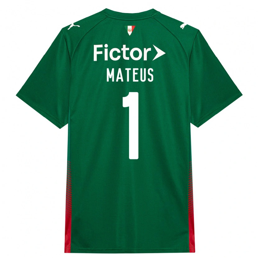 Danxen Damen Mateus #1 Grün Rot Weiß Heimtrikot Trikot 2026/27 T-Shirt Schweiz