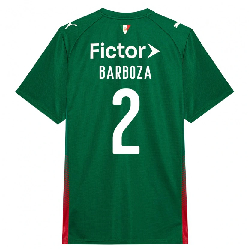 Danxen Damen Alexander Barboza #2 Grün Rot Weiß Heimtrikot Trikot 2026/27 T-Shirt Schweiz