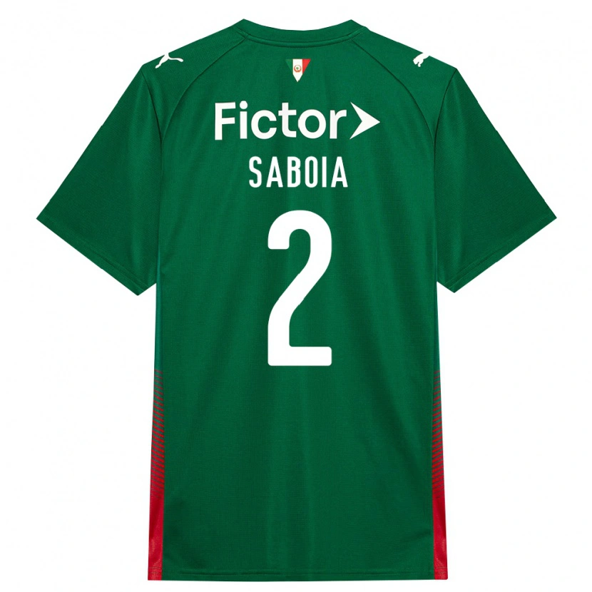 Danxen Damen Luis Saboia #2 Grün Rot Weiß Heimtrikot Trikot 2026/27 T-Shirt Schweiz