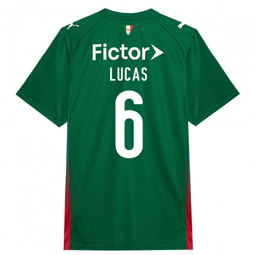 Danxen Damen André Lucas #6 Grün Rot Weiß Heimtrikot Trikot 2026/27 T-Shirt Schweiz