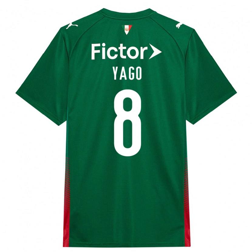 Danxen Damen Ruan Yago #8 Grün Rot Weiß Heimtrikot Trikot 2026/27 T-Shirt Schweiz