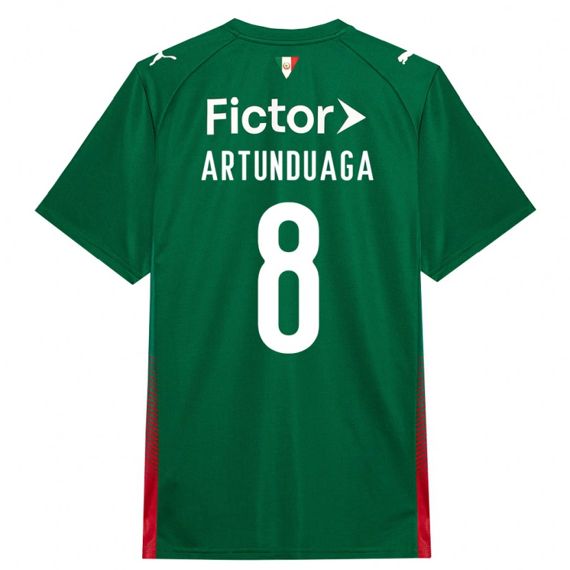 Danxen Damen Grover Artunduaga #8 Grün Rot Weiß Heimtrikot Trikot 2026/27 T-Shirt Schweiz