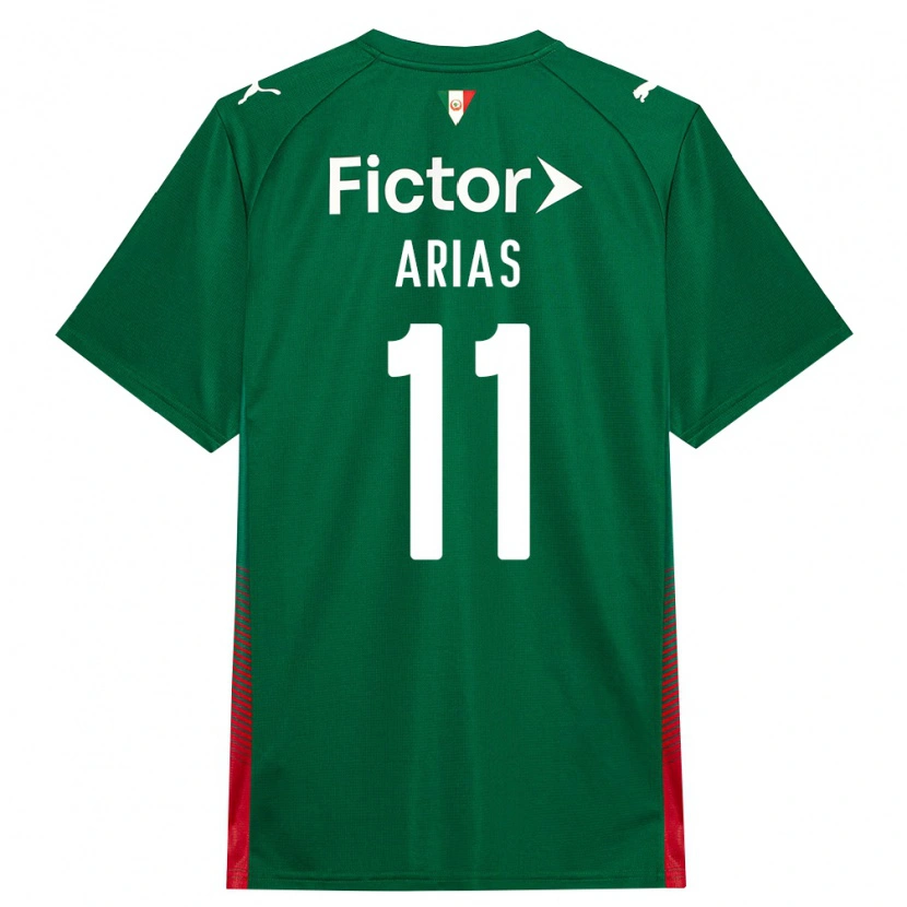 Danxen Damen Jhon Arias #11 Grün Rot Weiß Heimtrikot Trikot 2026/27 T-Shirt Schweiz