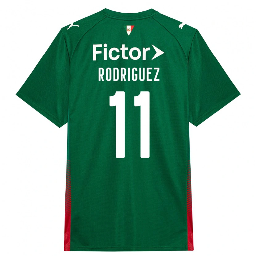Danxen Damen Yamila Rodriguez #11 Grün Rot Weiß Heimtrikot Trikot 2026/27 T-Shirt Schweiz