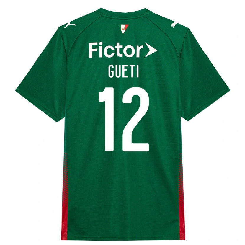 Danxen Damen Rodrigo Gueti #12 Grün Rot Weiß Heimtrikot Trikot 2026/27 T-Shirt Schweiz