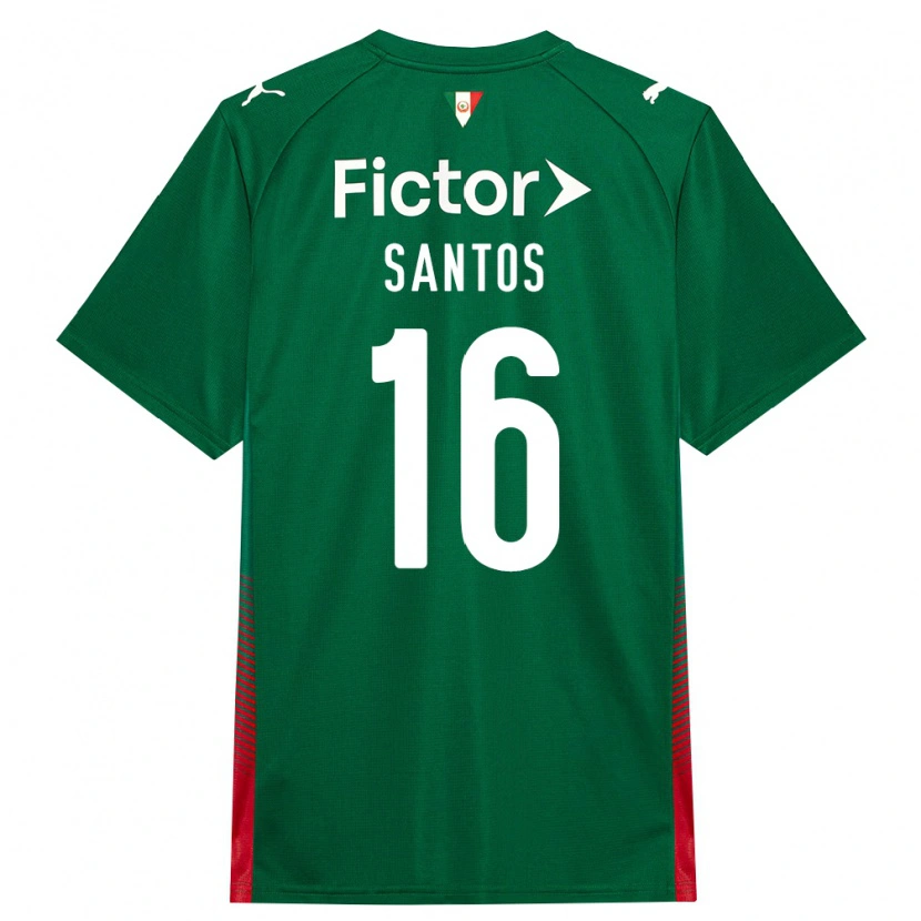 Danxen Damen Gaby Santos #16 Grün Rot Weiß Heimtrikot Trikot 2026/27 T-Shirt Schweiz