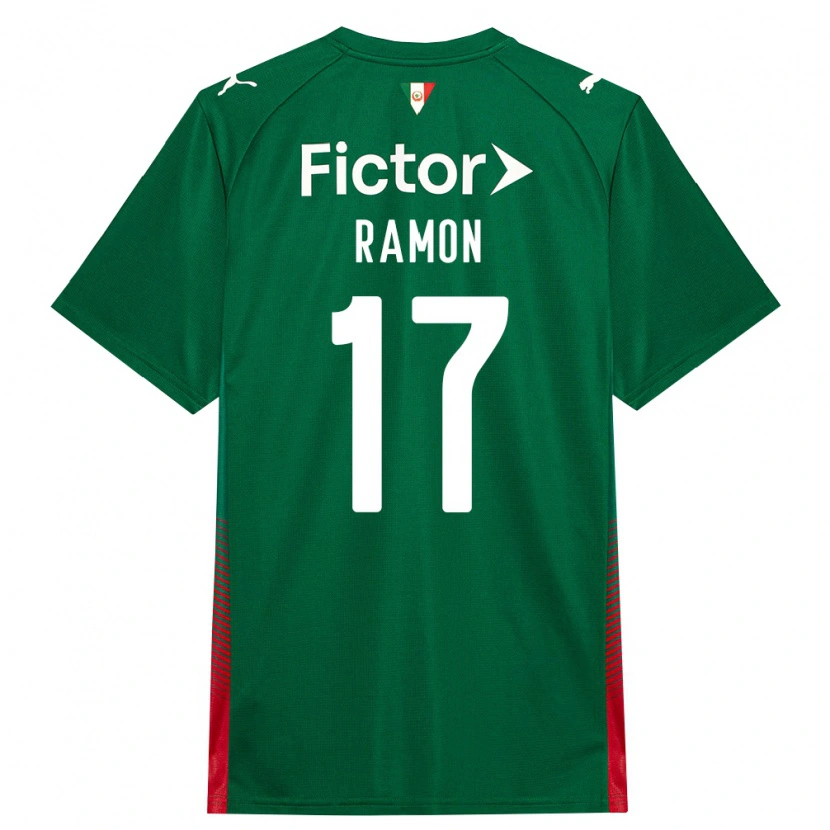 Danxen Damen Ramon Riquelme #17 Grün Rot Weiß Heimtrikot Trikot 2026/27 T-Shirt Schweiz