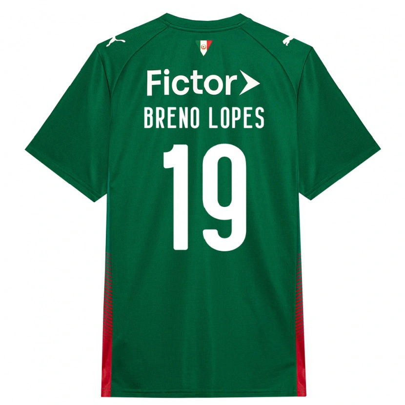 Danxen Damen Breno Lopes #19 Grün Rot Weiß Heimtrikot Trikot 2026/27 T-Shirt Schweiz