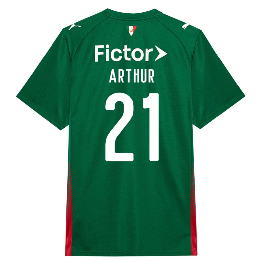Danxen Damen Luis Arthur #21 Grün Rot Weiß Heimtrikot Trikot 2026/27 T-Shirt Schweiz
