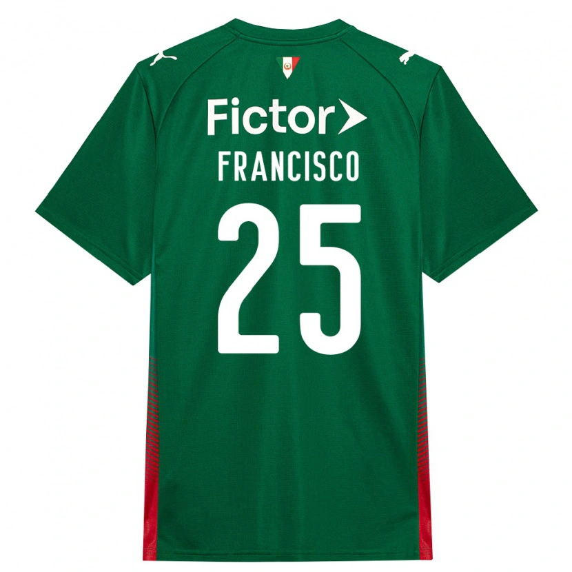 Danxen Damen Juan Francisco #25 Grün Rot Weiß Heimtrikot Trikot 2026/27 T-Shirt Schweiz