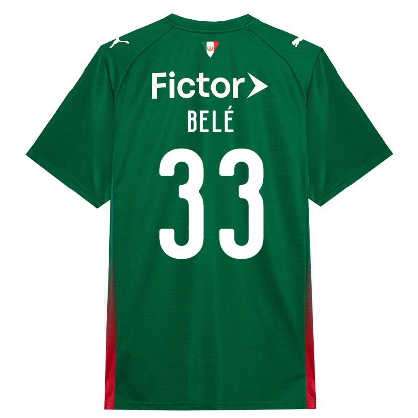 Danxen Damen Erick Belé #33 Grün Rot Weiß Heimtrikot Trikot 2026/27 T-Shirt Schweiz