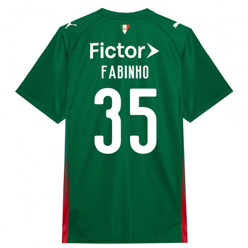 Danxen Damen Fabinho #35 Grün Rot Weiß Heimtrikot Trikot 2026/27 T-Shirt Schweiz