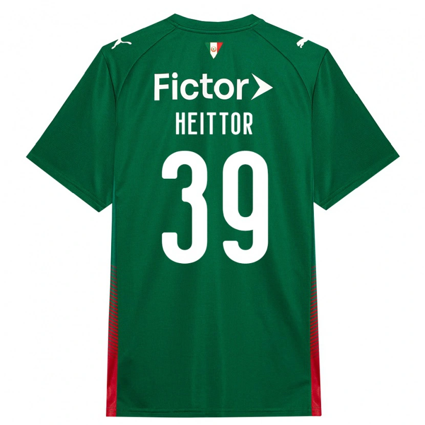 Danxen Damen Heittor Vinicius Da Silva Nunes #39 Grün Rot Weiß Heimtrikot Trikot 2026/27 T-Shirt Schweiz