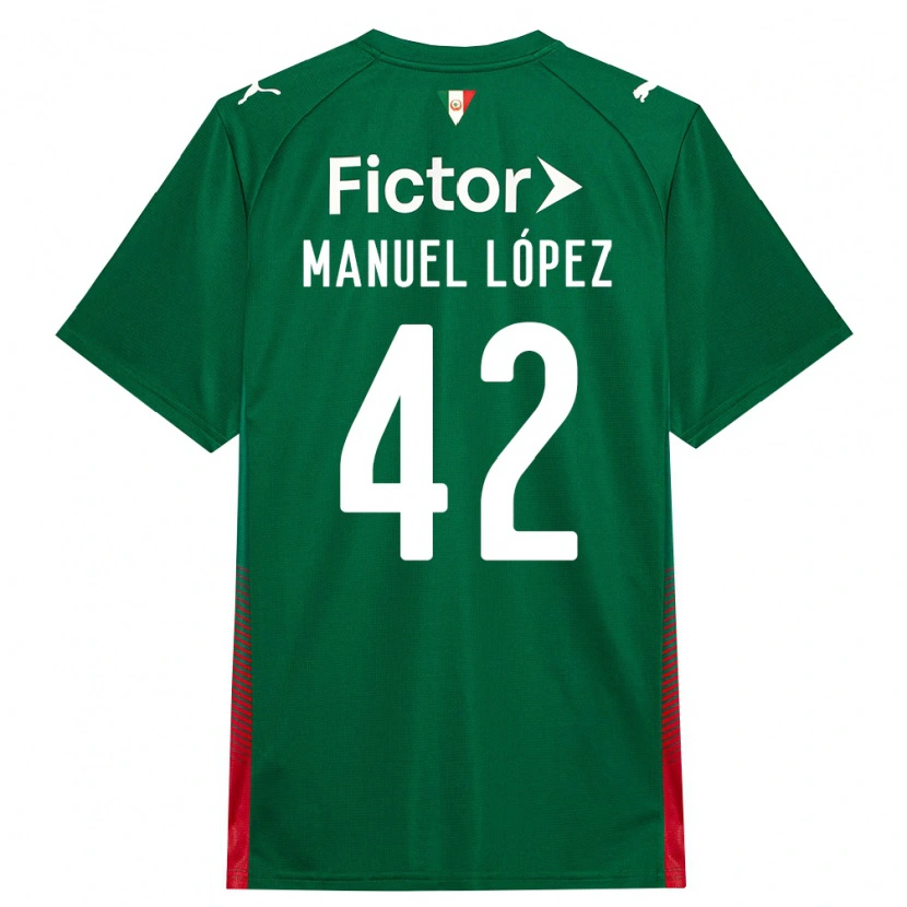 Danxen Damen José Manuel López #42 Grün Rot Weiß Heimtrikot Trikot 2026/27 T-Shirt Schweiz