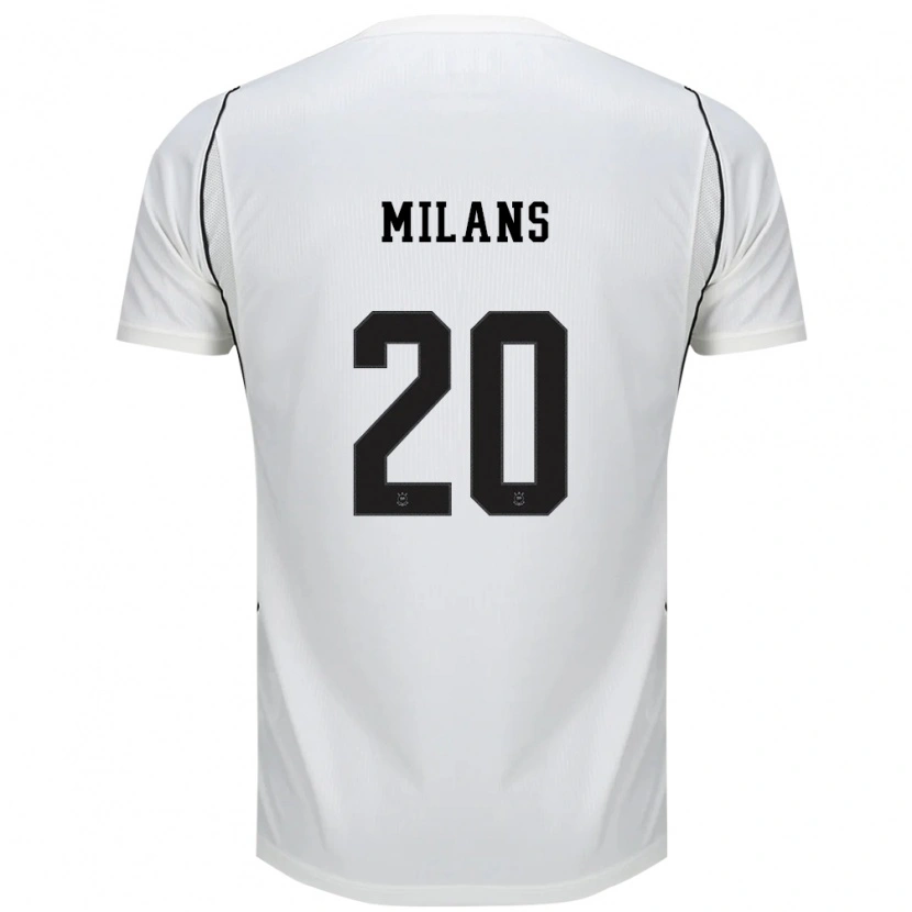 Danxen Damen Pedro Milans #20 Weiß Schwarz Rot Heimtrikot Trikot 2026/27 T-Shirt Schweiz