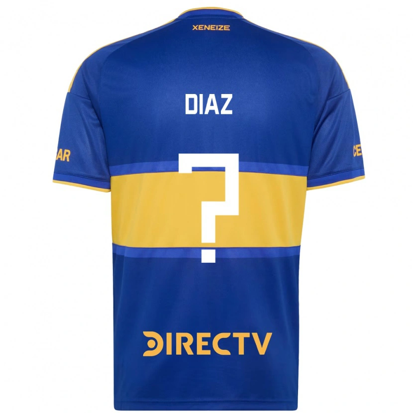 Danxen Damen Sebastian Diaz #0 Königsblau Gelb Heimtrikot Trikot 2026/27 T-Shirt Schweiz