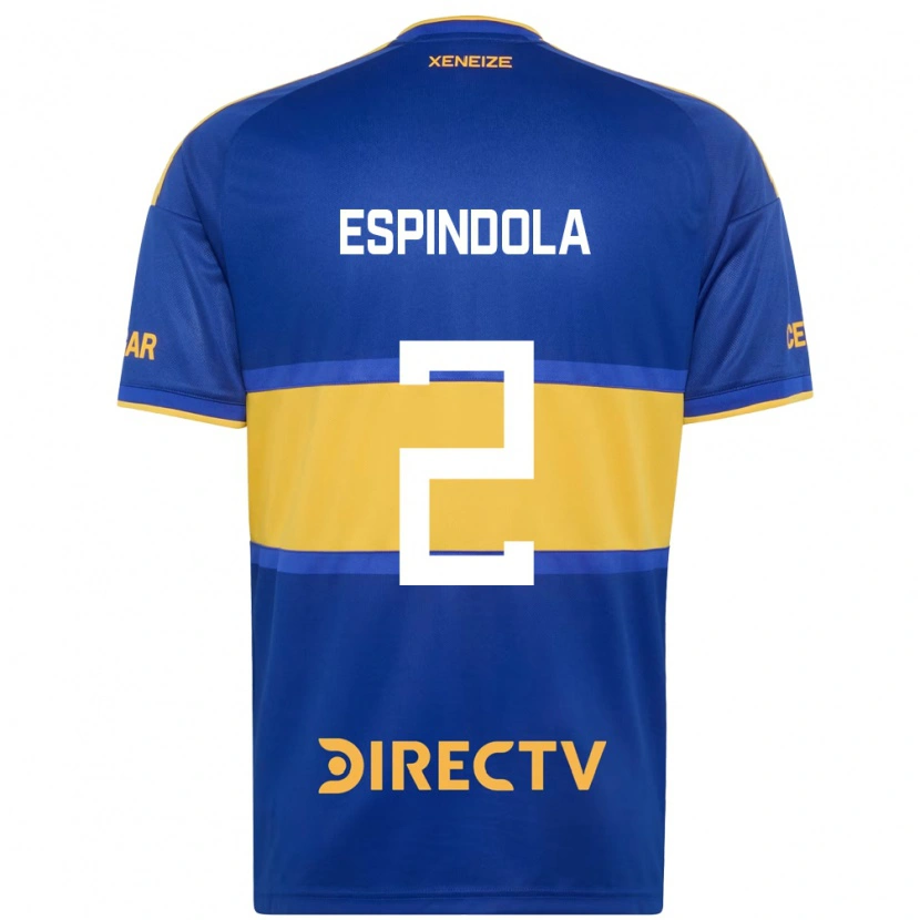 Danxen Damen Noelia Espindola #2 Königsblau Gelb Heimtrikot Trikot 2026/27 T-Shirt Schweiz