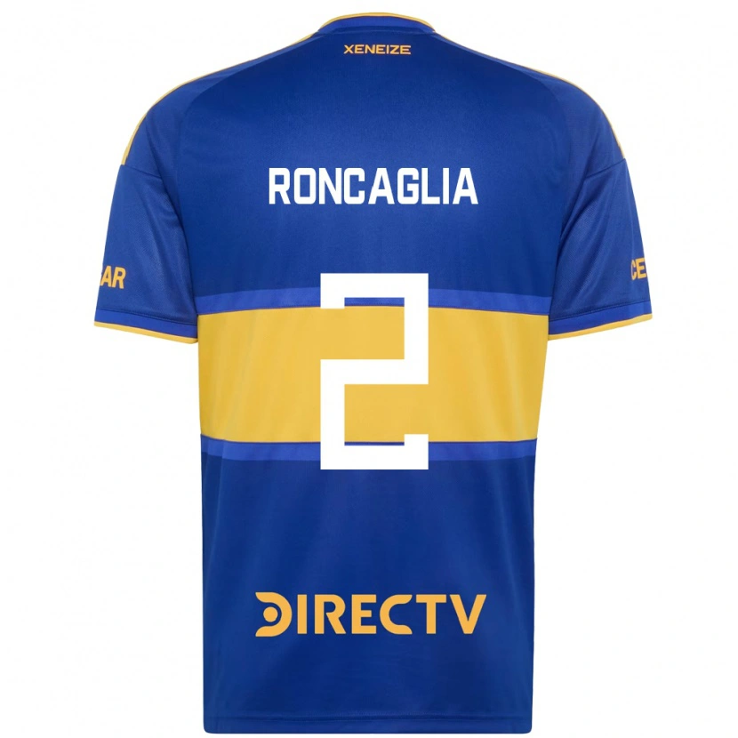 Danxen Damen Facundo Roncaglia #2 Königsblau Gelb Heimtrikot Trikot 2026/27 T-Shirt Schweiz