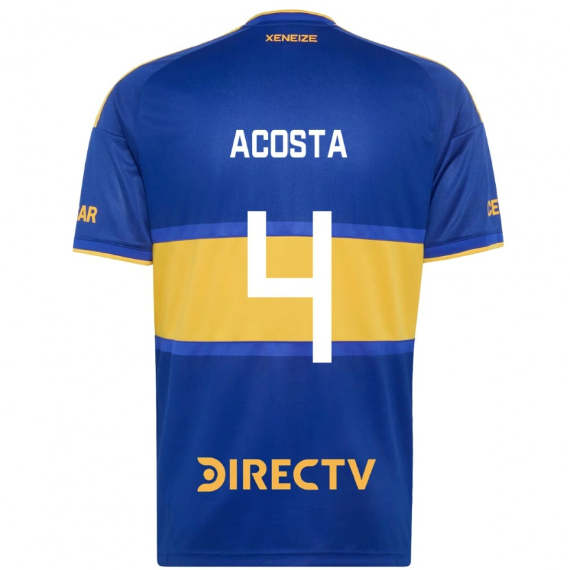 Danxen Damen Natan Acosta #4 Königsblau Gelb Heimtrikot Trikot 2026/27 T-Shirt Schweiz