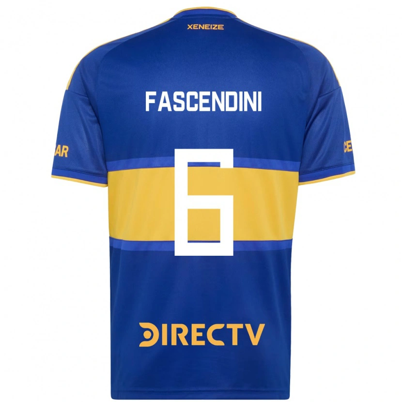 Danxen Damen Valentin Fascendini #6 Königsblau Gelb Heimtrikot Trikot 2026/27 T-Shirt Schweiz