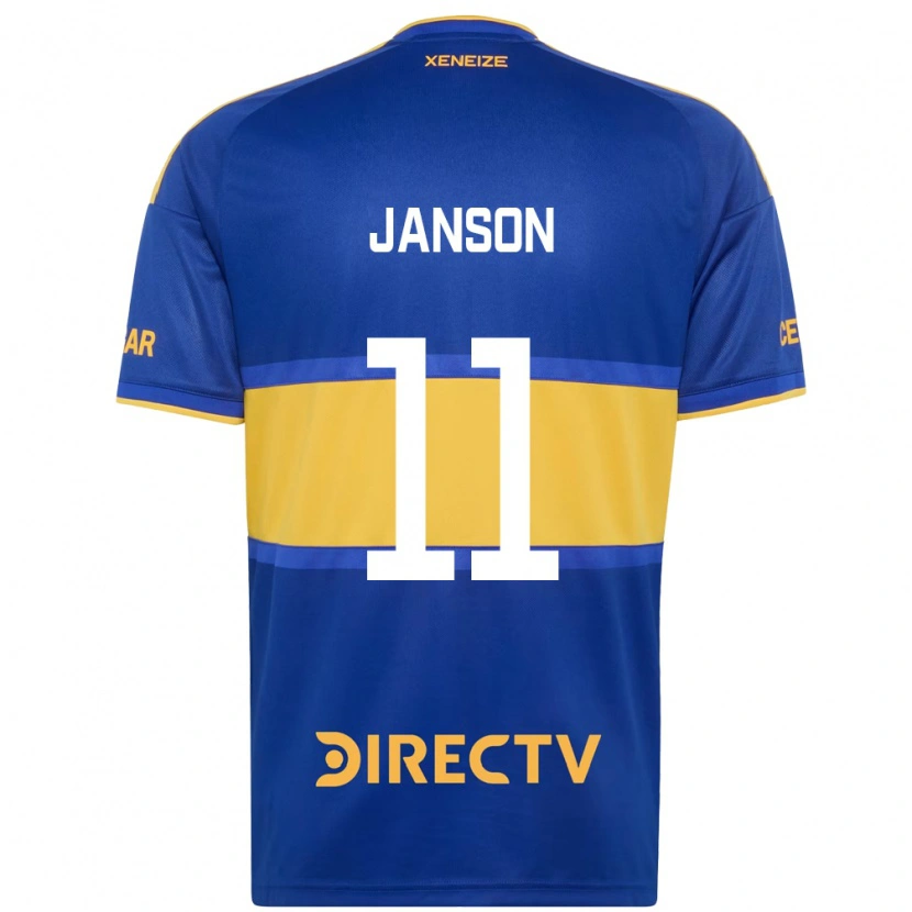 Danxen Damen Lucas Janson #11 Königsblau Gelb Heimtrikot Trikot 2026/27 T-Shirt Schweiz