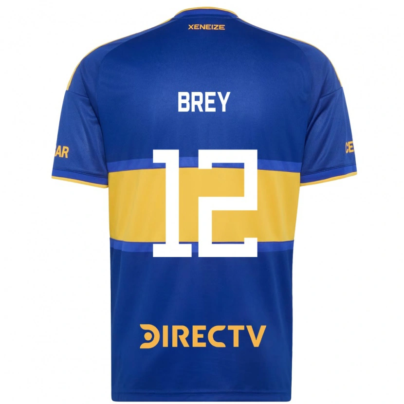 Danxen Damen Leandro Brey #12 Königsblau Gelb Heimtrikot Trikot 2026/27 T-Shirt Schweiz