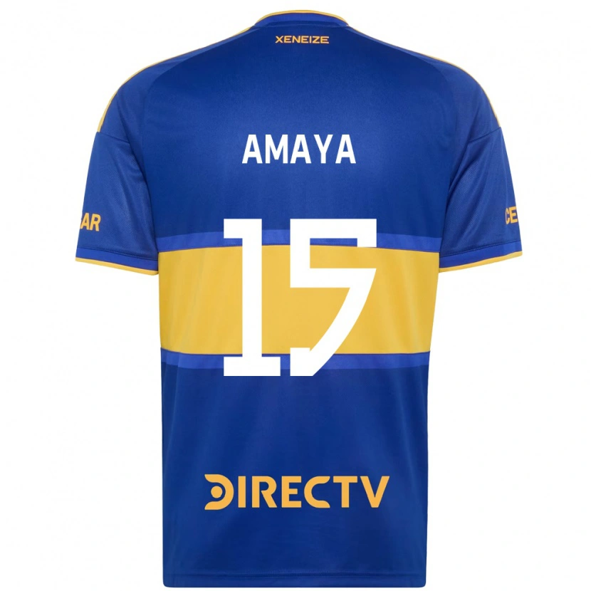 Danxen Damen Facundo Amaya #15 Königsblau Gelb Heimtrikot Trikot 2026/27 T-Shirt Schweiz