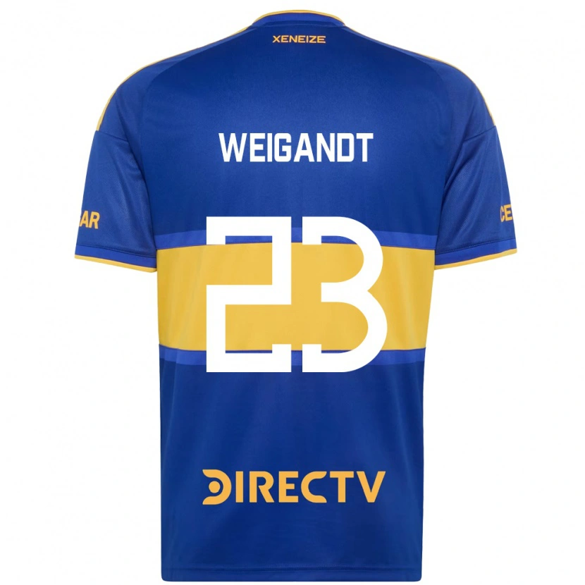 Danxen Damen Marcelo Weigandt #23 Königsblau Gelb Heimtrikot Trikot 2026/27 T-Shirt Schweiz