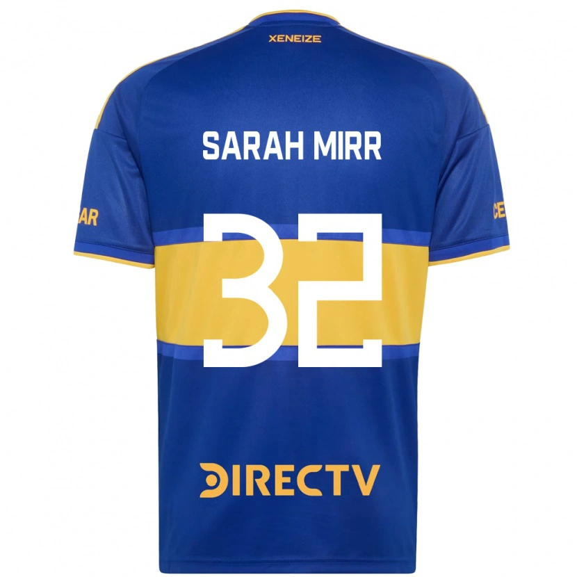 Danxen Damen Sarah Mirr #32 Königsblau Gelb Heimtrikot Trikot 2026/27 T-Shirt Schweiz