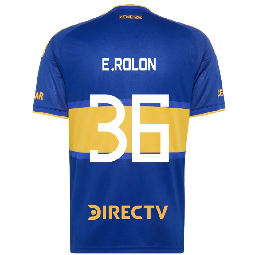 Danxen Damen Esteban Rolon #36 Königsblau Gelb Heimtrikot Trikot 2026/27 T-Shirt Schweiz