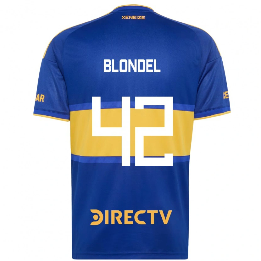 Danxen Damen Lucas Blondel #42 Königsblau Gelb Heimtrikot Trikot 2026/27 T-Shirt Schweiz