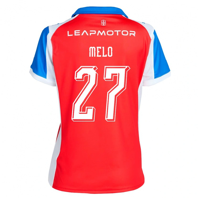 Danxen Damen Darío Melo #27 Rot Blau Auswärtstrikot Trikot 2026/27 T-Shirt Schweiz