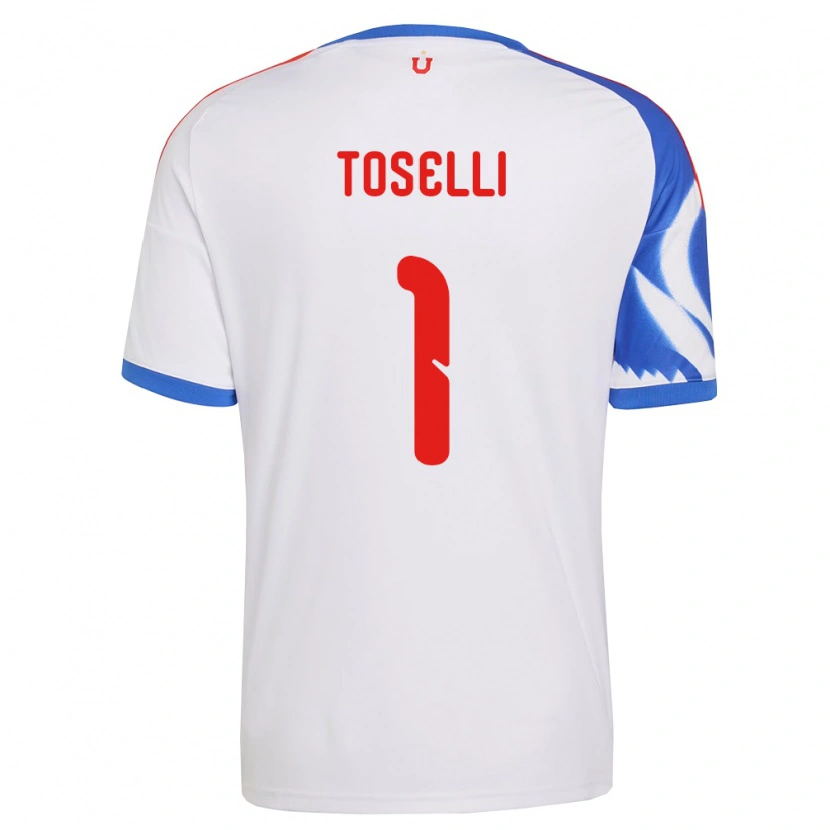 Danxen Damen Cristopher Toselli #1 Weiß Marineblau Auswärtstrikot Trikot 2026/27 T-Shirt Schweiz