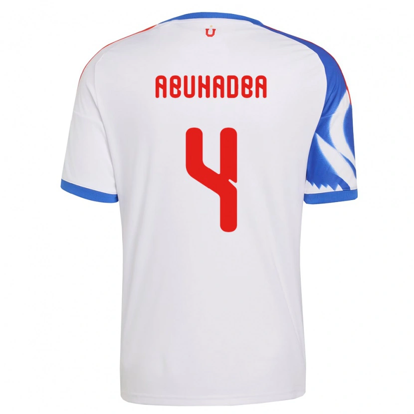 Danxen Damen Zacarías Abuhadba #4 Weiß Marineblau Auswärtstrikot Trikot 2026/27 T-Shirt Schweiz