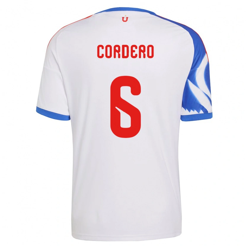 Danxen Damen Renato Cordero #6 Weiß Marineblau Auswärtstrikot Trikot 2026/27 T-Shirt Schweiz